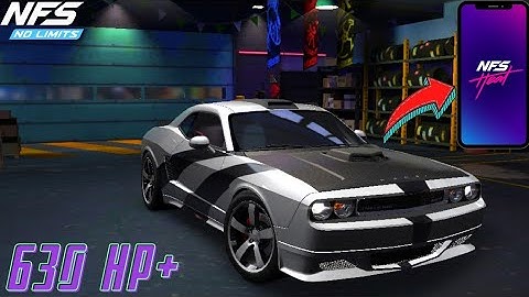 NFSNL : DODGE Challenger SRT8 Full customization + race