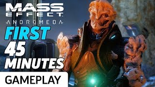 First 45 Minutes Of Mass Effect: Andromeda Gameplay