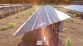 Solar power plants 3D