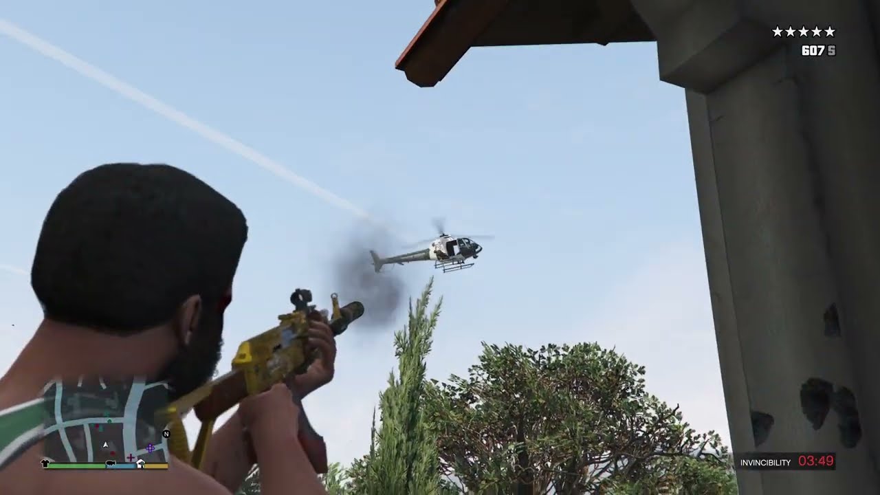 Part 2 GTA V EPIC MOMENT | Franklin Attacks Michael’s Family 🚓 Can He Escape the Police?! 