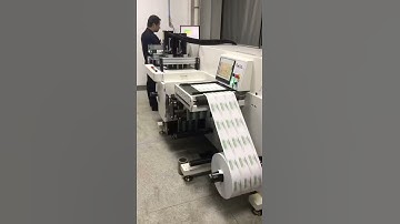 roll to roll digital label press printing system by loobjet