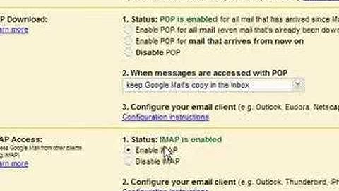 How To Link GMail With Mozilla Thunderbird Through IMAP