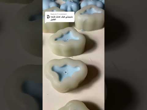 كيف ندخل الفتيل في الشمعة  شموع صناعة يدوية صناعة الشموع   