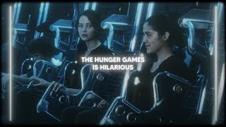 Hunger Games is actually really awkward