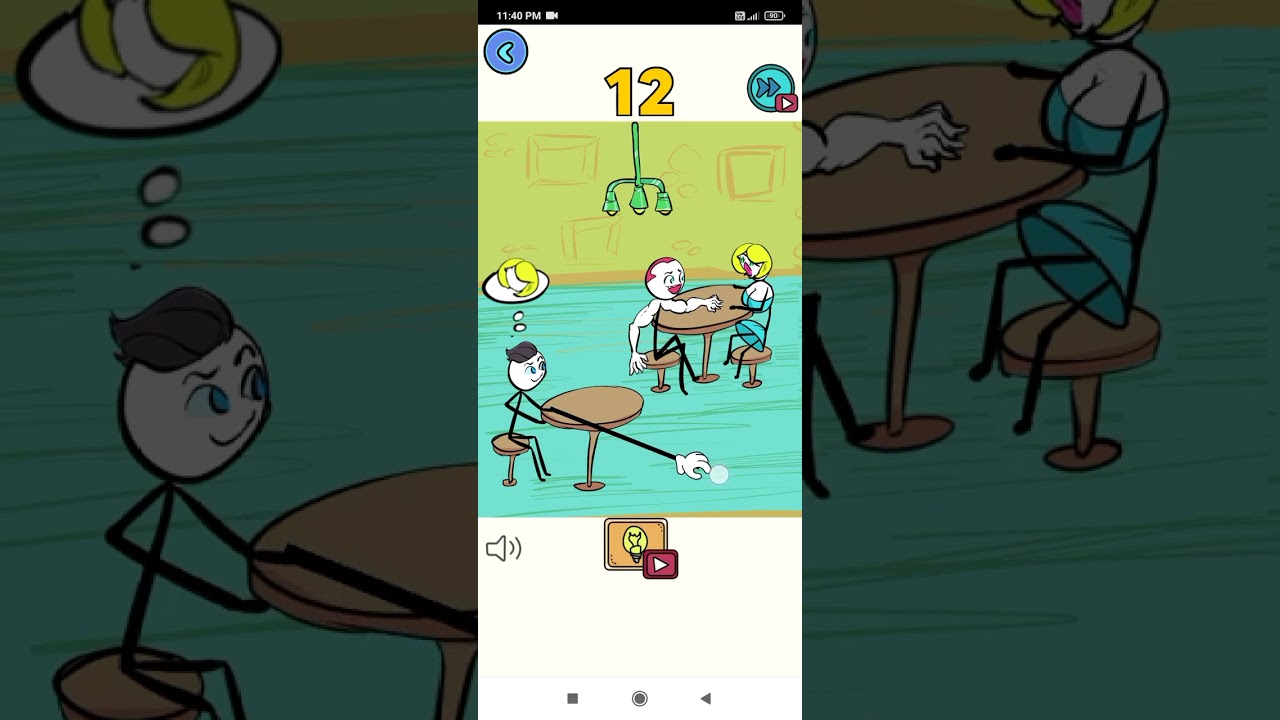 Stickman Troll - Thief Puzzle: All Levels 