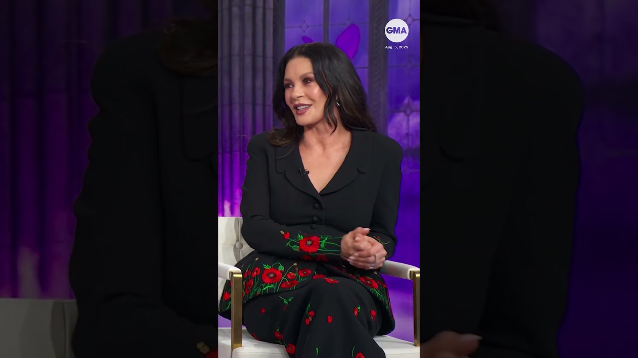 Catherine Zeta Jones Talks Reuniting With Luis Guzm N On Wednesday GMA