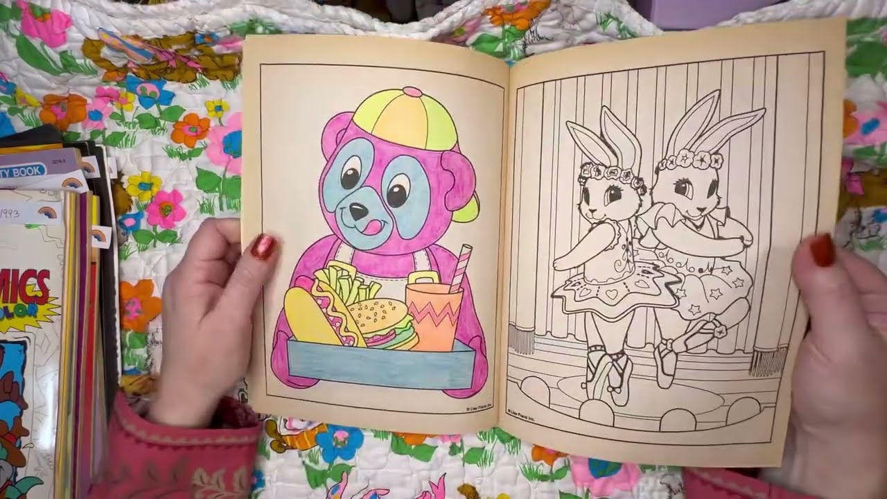 Coloring Confessions? | Vintage Coloring Books