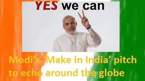 Prime Minister Shri Narendra Modi will launch “Make in India” initiative | PMO