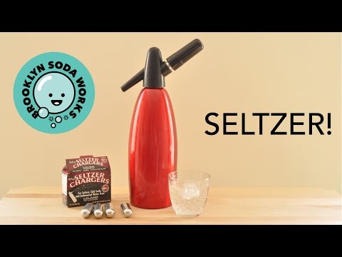 Come ottenere Seltzer super-gassata dal sifone soda