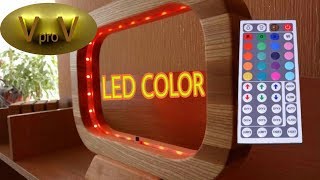 DIY Led Desk Lamp★★★★★EKO WOOD