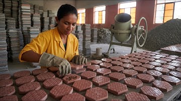 Handmade Interlocking Mosaic Tiles: A Labor of Precision