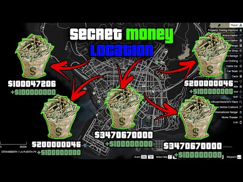 GTA 5 - Secret Money Location (PS5, PS4, PC U0026 XBOX)