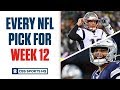 NFL Week 12 Picks and Predictions (Every Game on the Board ...