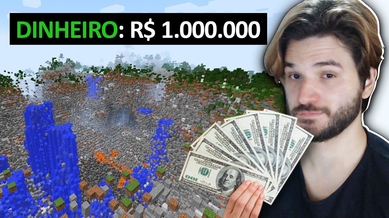 Você sabia que dá pra ganhar dinheiro jogando Minecraft SEM GASTAR NAD