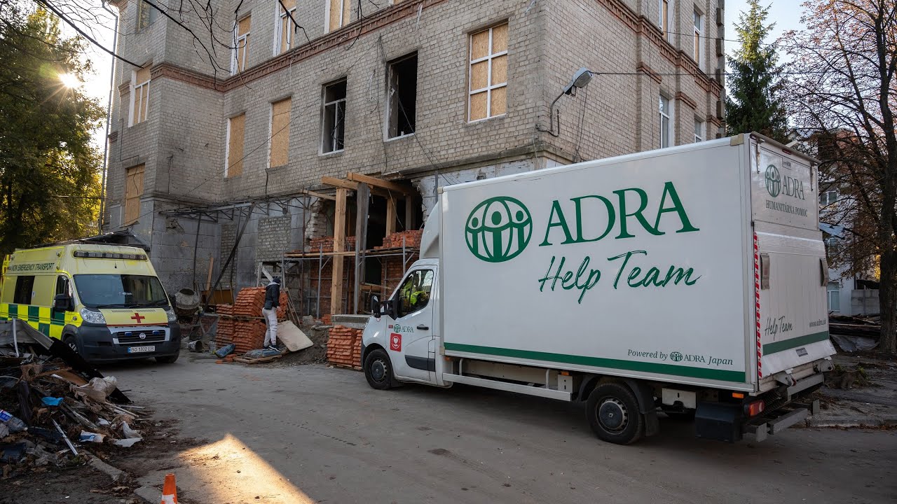 Aid for Hospital in Sumy, Ukraine | ADRA Slovakia