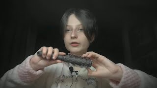 asmr пов твоя мама собирает тебя на школьную ёлку в 4 классе🎄💄✨