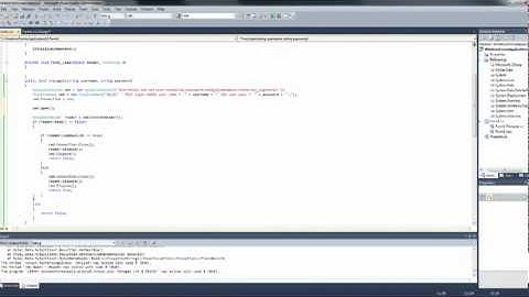 YouTube - C# Tutorial - Mysql Login.flv