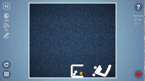 Check out how I solved level 43 in Brain It On! #BrainItOn