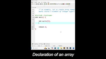 🔮How to Declare Arrays in C++ | C++ Array Tutorial for Beginners