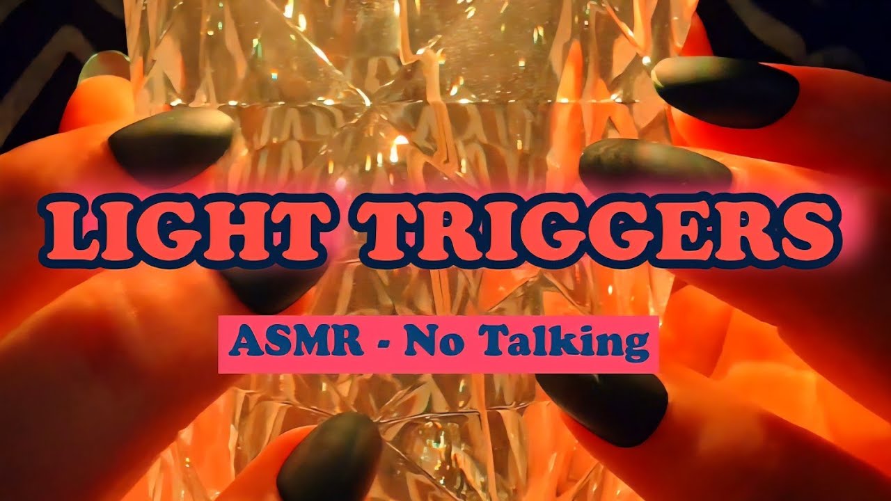 ASMR Light Triggers & Tingly Mouth Sounds ✨ No Talking | Deep Focus #asmr #triggersforsleep #relax 