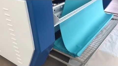 BL 268SL H FABRIC SHRINKING AND FORMING MACHINE