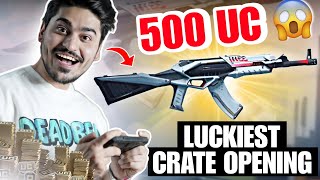 Joker Got New AKM In 500 UC Only😱 *LUCKIEST CRATE OPENING!!*🤩