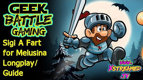 Sigi A Fart for Melusina Atari VCS Longplay: From the Makers of Donut Dodo