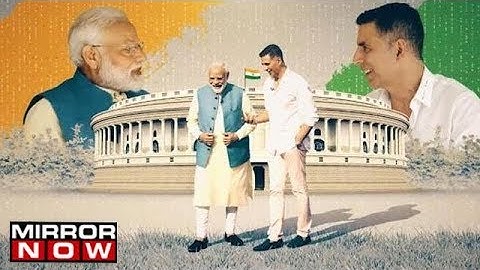PM Modi in a candid and non-political conversation with Akshay Kumar
