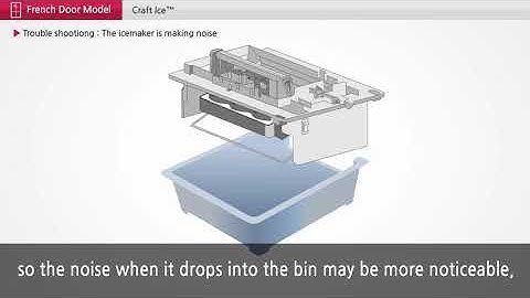 [LG Refrigerators] Troubleshooting Craft Ice Maker Noises