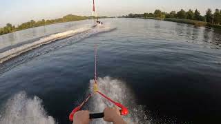 Wakeboarding on a jetski Yamaha VX1100