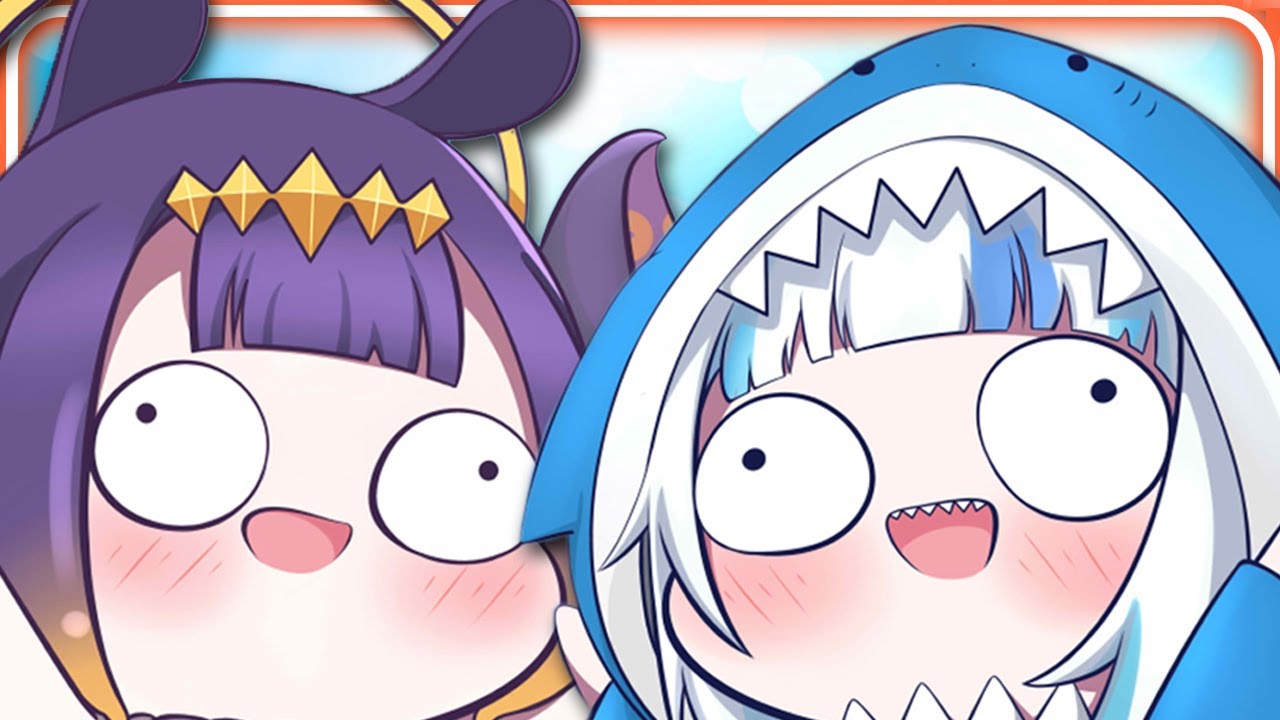 Gura and Ina Shared The Same Braincell when They're Together in Japan 【HololiveEN】