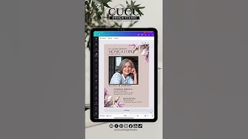 Canva Tutorial: How to replace picture on funeral invite template #shorts