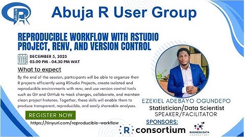 Reproducible Workflow with RStudio Project, renv, and Version Control