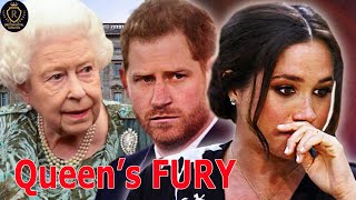 B-og-us stories e-x-posed! The Queen's f-ury over Harry & Meghan Markle's bl-inds-ide!?!