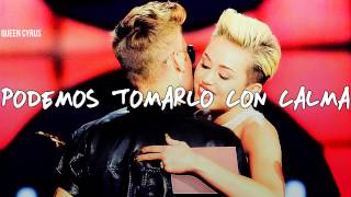 Miley Cyrus Ft. Justin Bieber - Twerk Español