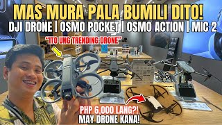 PRESYO NG MGA DJI DRONE, Action Camera / Osmo Pocket / DJI Mic MAS MURA NGA BA DITO SA STORE!