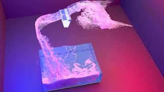 Blender 3D: Flip fluid water bucket