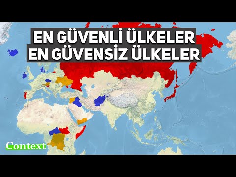 Dünyanın EN GÜVENLİ ve EN GÜVENSİZ Ülkeleri!