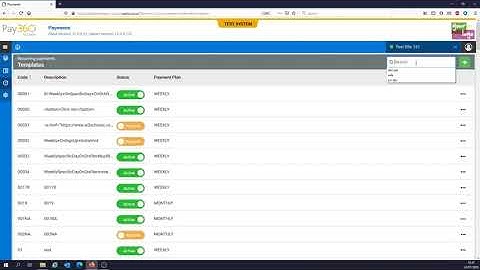 Pay360 Planned Payments Management