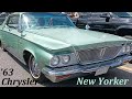 7 30 23 A 63 CHRYSLER SARATOGA WITH 15000 MILES SEEN AT GRANBY QUEBEC SHOW