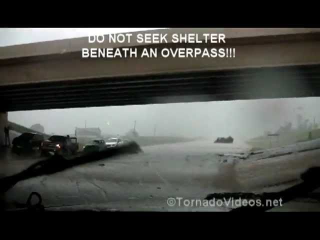 Newcastle Ok Tornado Do Not Seek Shelter Beneath An Overpass Youtube