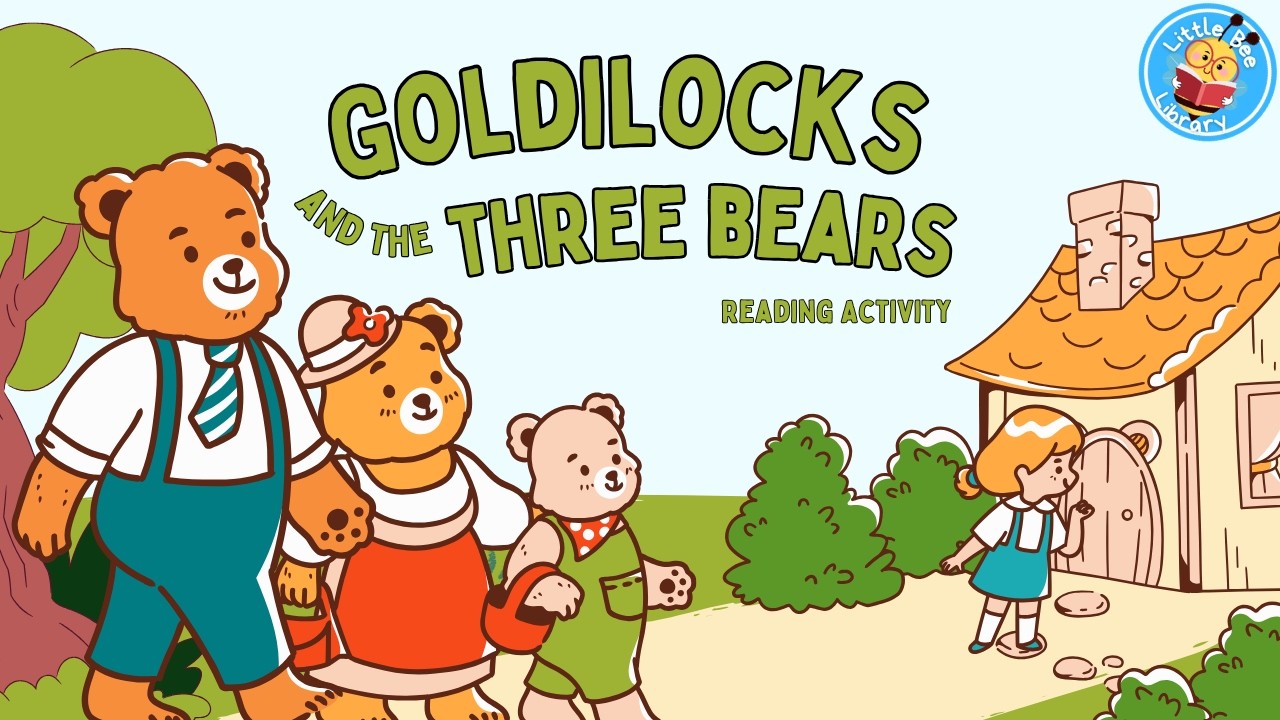 📖 Goldilocks and the Three Bears Read Aloud 🐻 | Animated Story for Kids ...