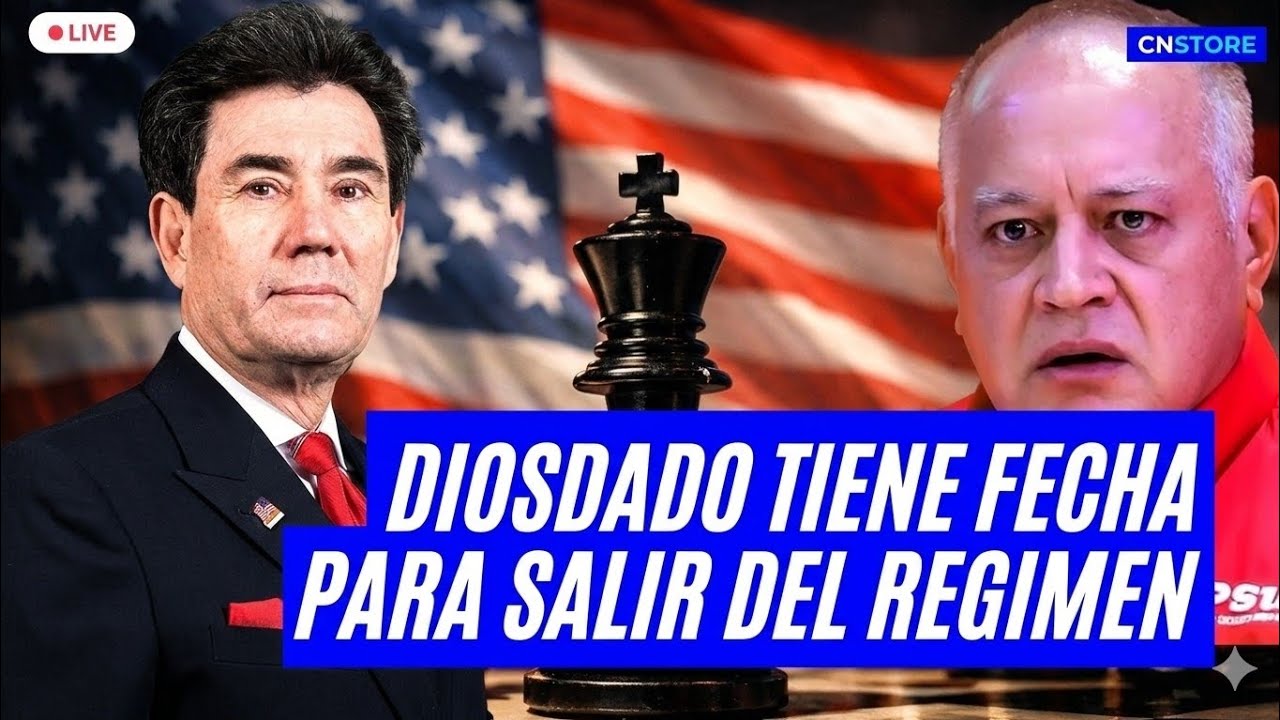 Hay FECHA para que Diosdado salga del régimen: Ultimátum de EE. UU. | Luis Quiñones en exclusiva