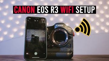 How to connect Canon EOS R3 to your phone! tutorial in english [4K]
