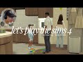 my first let’s play, meet the family &amp; mod glitches. — growing together. (sims 4 let’s play)