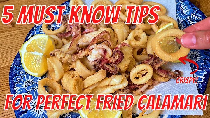 5 Tips for the Perfect Fried Calamari every time! - Italian Style!