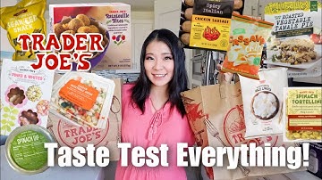 Trying NEW Items at Trader Joe
