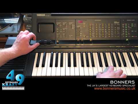 YAMAHA PSR-6300 ポータブルキーボードポータトーン シンセサイザー Yamaha Portatone PSR-6300 Keyboard (1986) | Wolf Review
