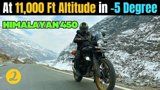 1st Himalayan 450 in Extreme Winter Snow | Performance at Atal Tunnel, Sissu & Rohtang Pass Base ?