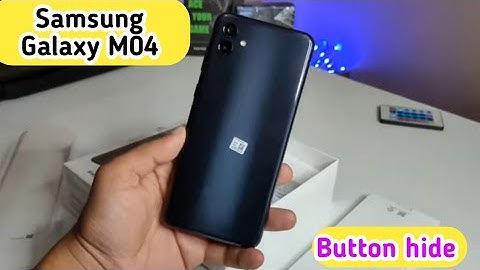 How To Hide Navigation Button Samsung Galaxy M04, Hide Back Button Setting Samsung Galaxy M04,